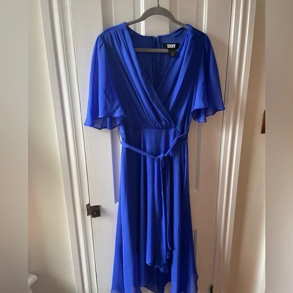 Dkny | Dresses | Dkny Size 6 Royal Blue Chiffon Dress | Poshmark Dkny | Dresses | Dkny Size 6 Royal Blue Chiffon Dress | Poshmark